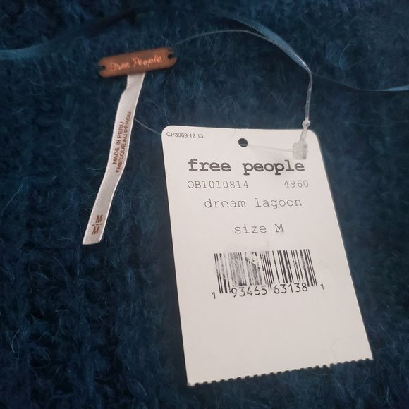 Free People Moonbeam V-Neck Oversized Sweater - Picture 7 of 9